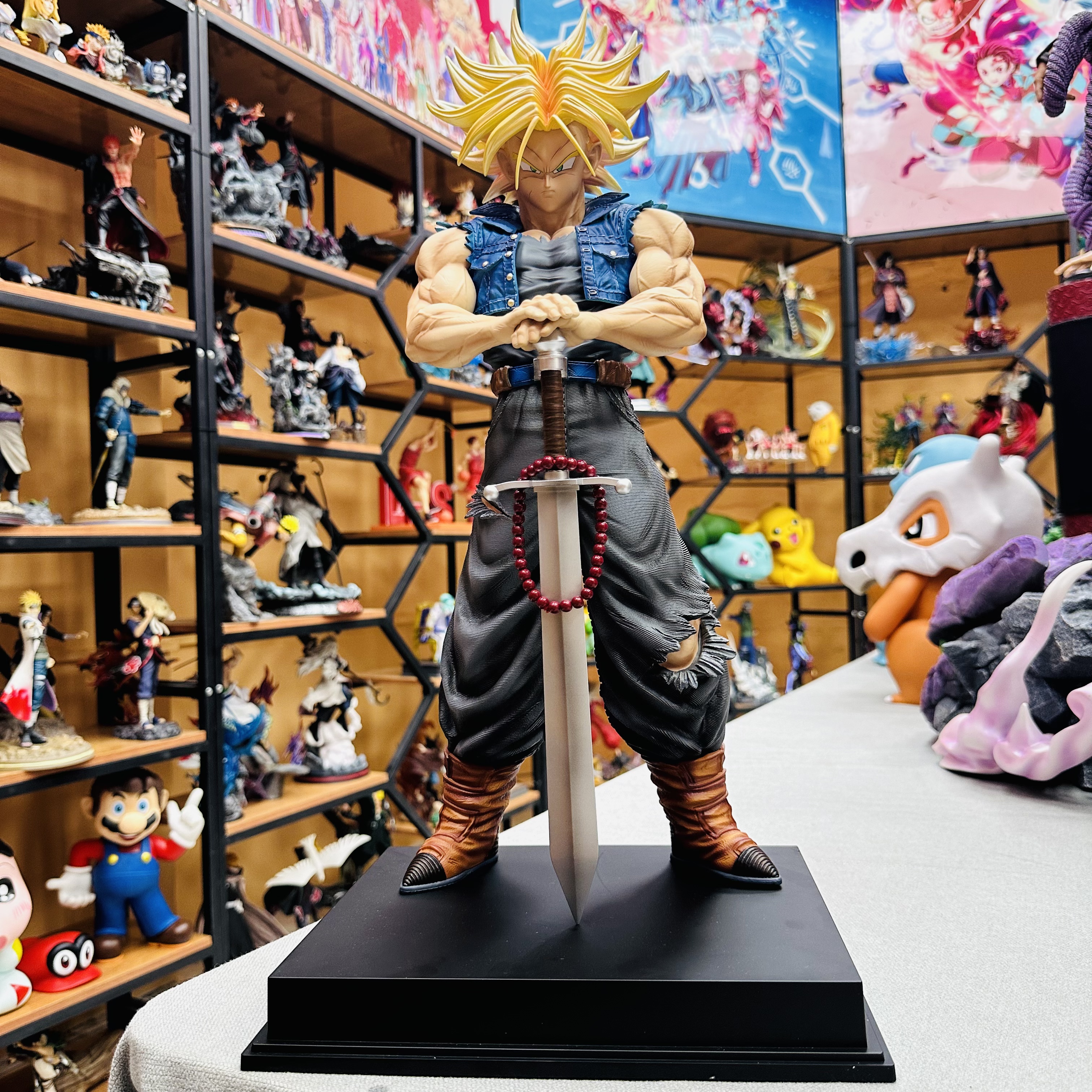 【优质好货】七龙珠 大号特兰克斯 53CM  精致大号摆件