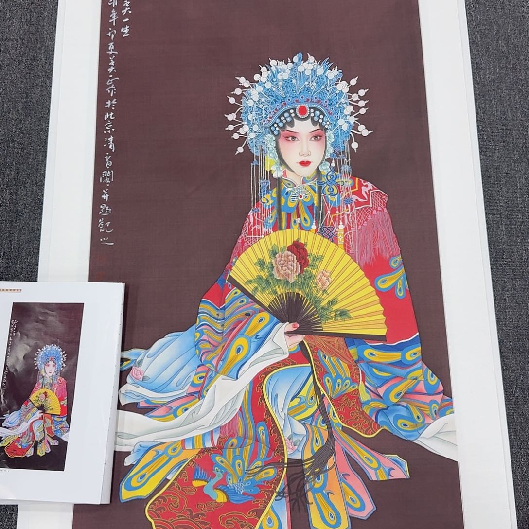 国画多次参加国内外大型