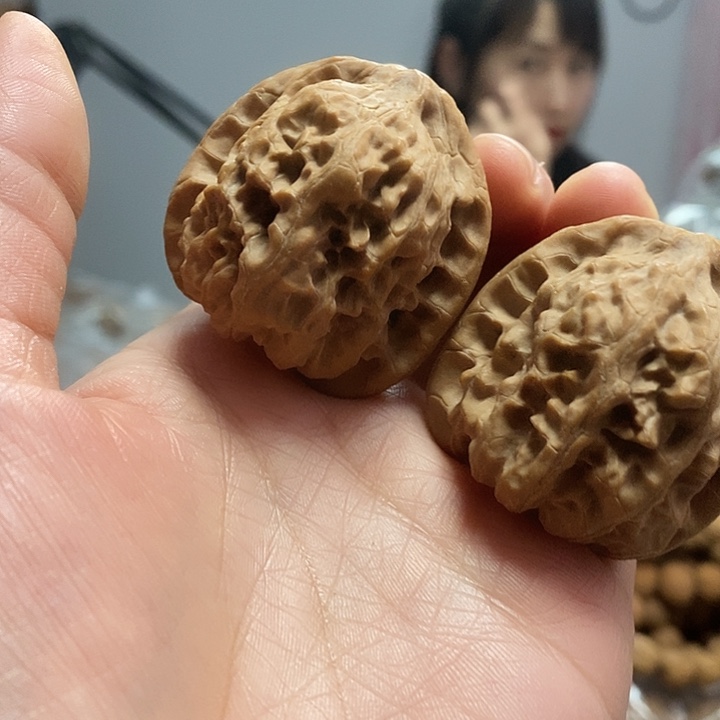 把件文玩核桃42靠山王小众