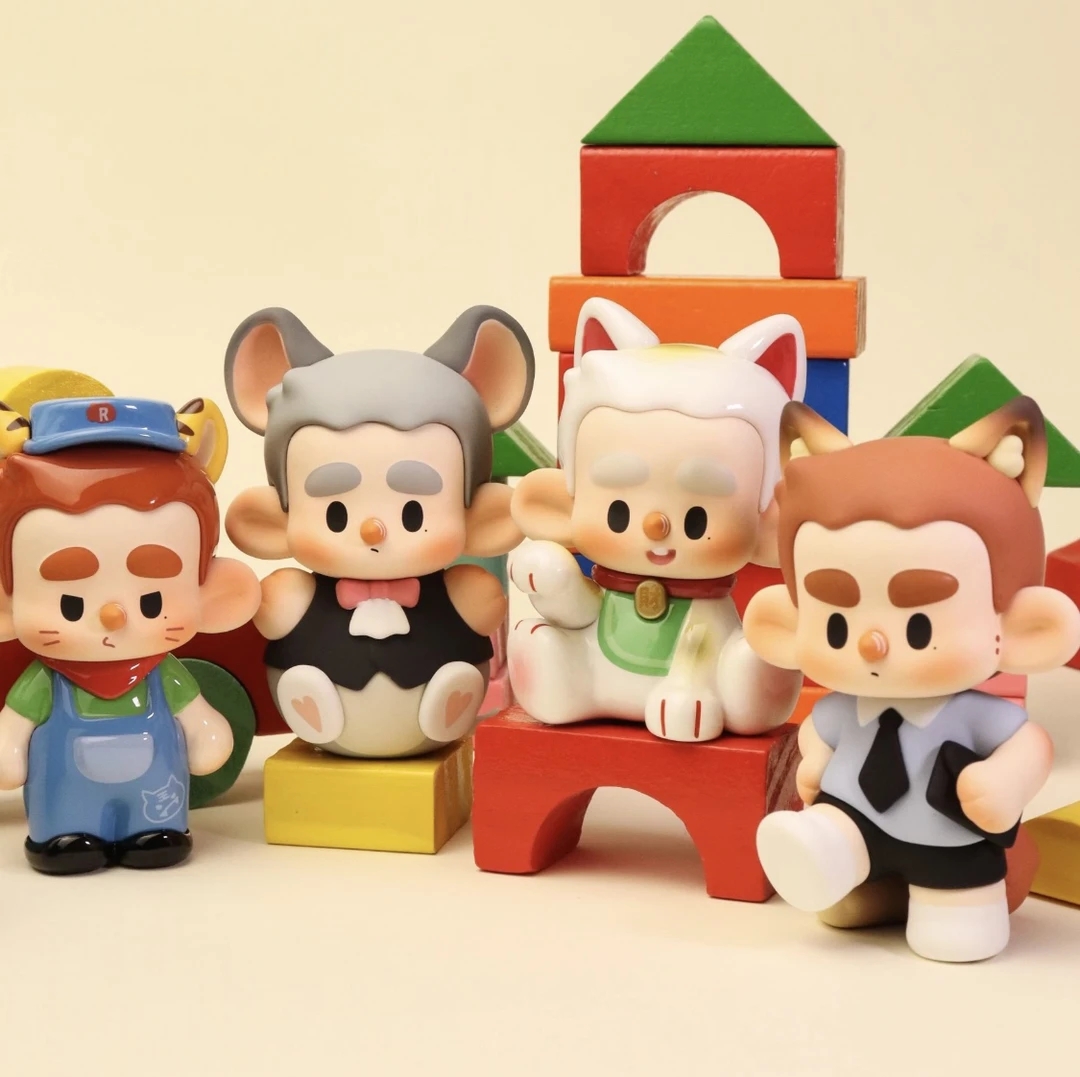 【拆盒】HUROBO我们班是动物园系列盲盒手办