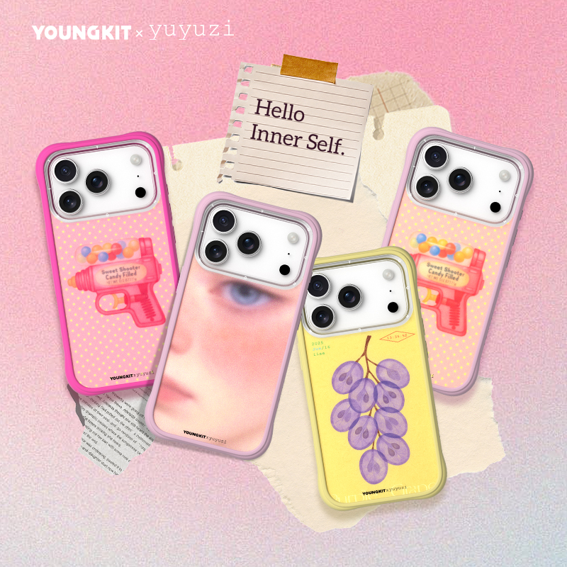 猿气& yuyuzi-本真系列适用苹果17/14可拆卸背板液态硅胶手机壳