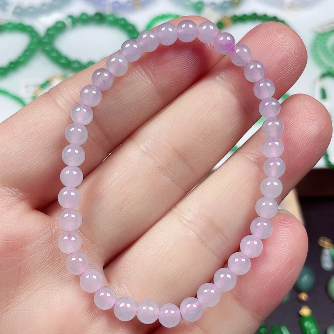 翡翠未镶嵌手链天然缅甸翡翠A卡5