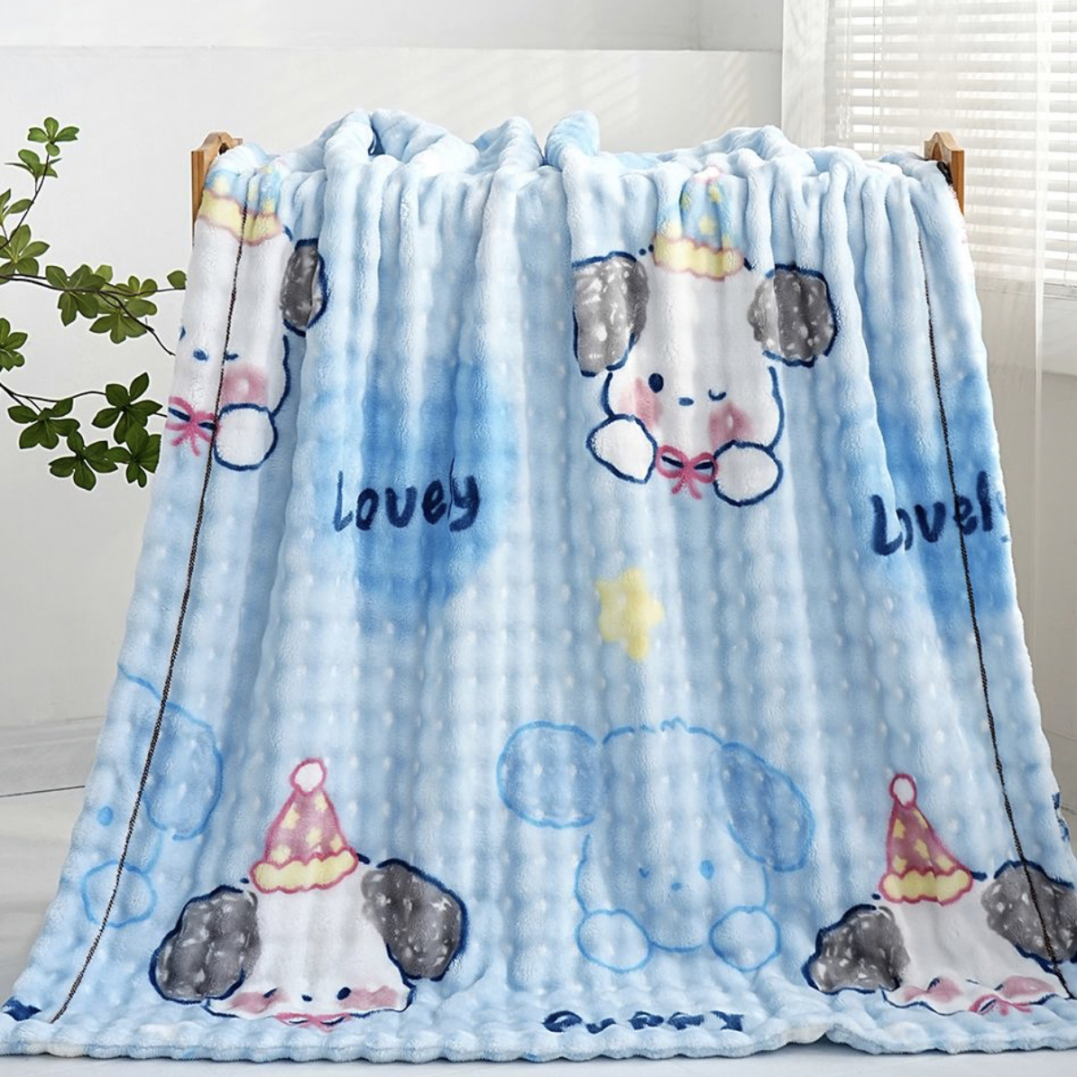 贝瑞拉~ 宝宝婴儿毛毯盖毯加厚新生儿童毯子秋冬被四季款