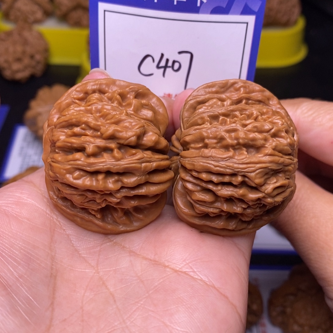 把件文玩核桃42全品四座楼c407