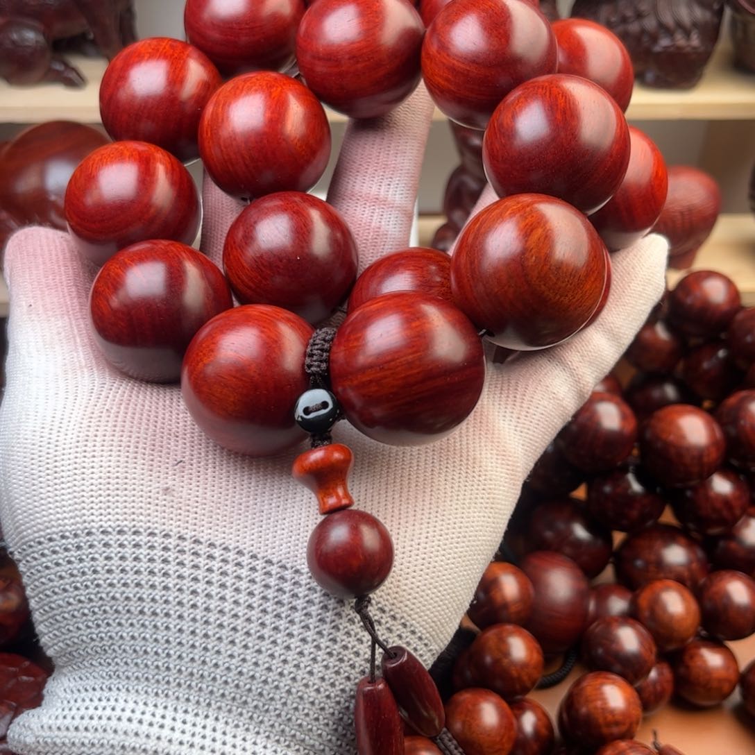 染料紫檀（血檀）3.0手持—多样性发其一