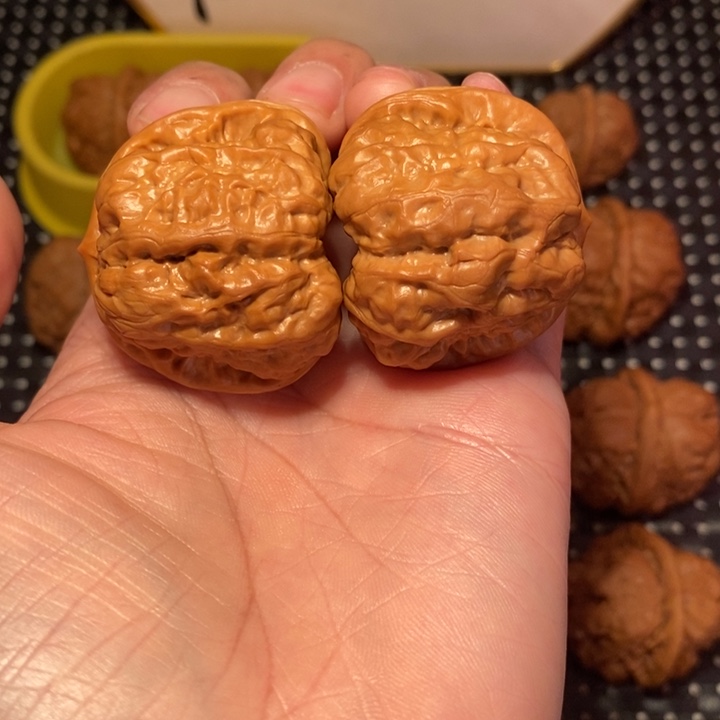 文玩核桃把件开背大腿肌肉蛙