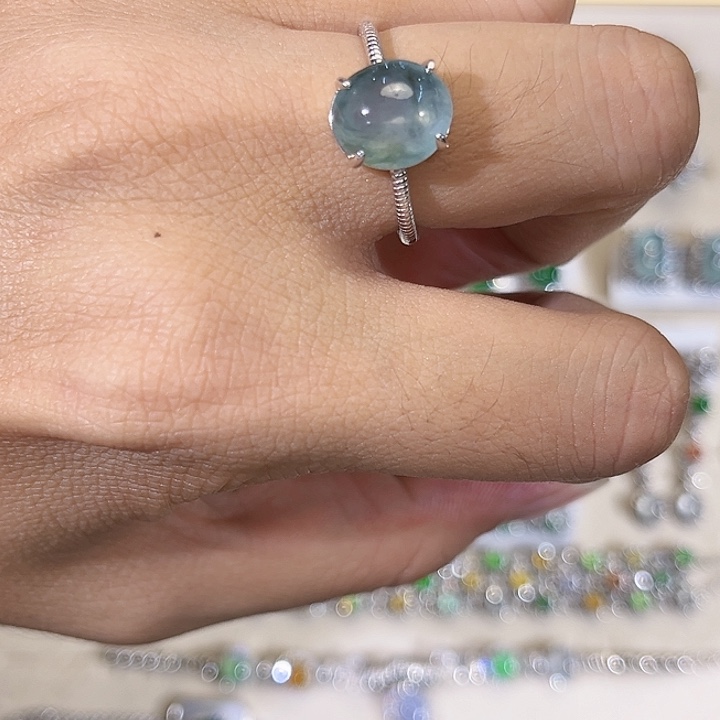 翡翠未镶嵌戒指翡翠戒指