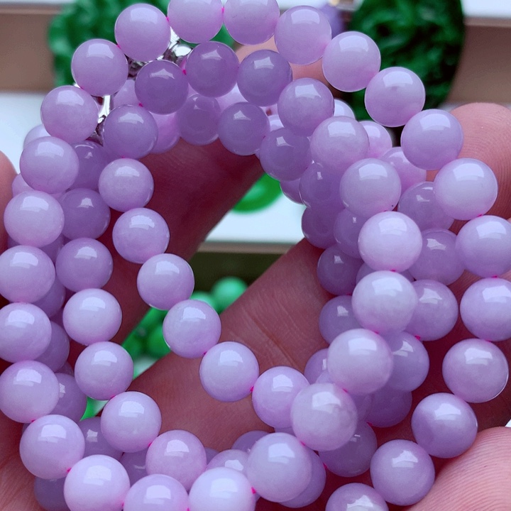 翡翠未镶嵌毛衣链