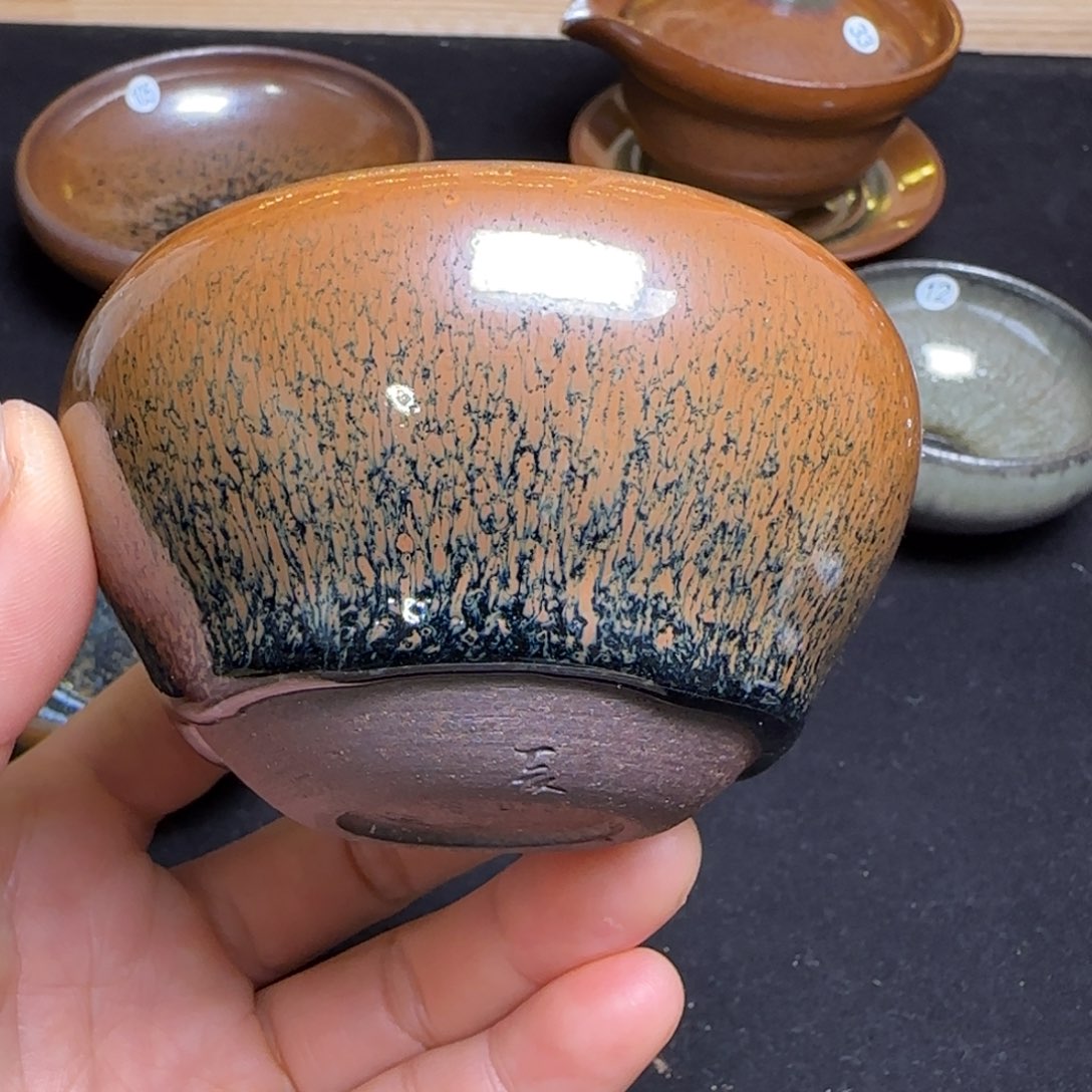 茶盏90 行云龙窑柴烧