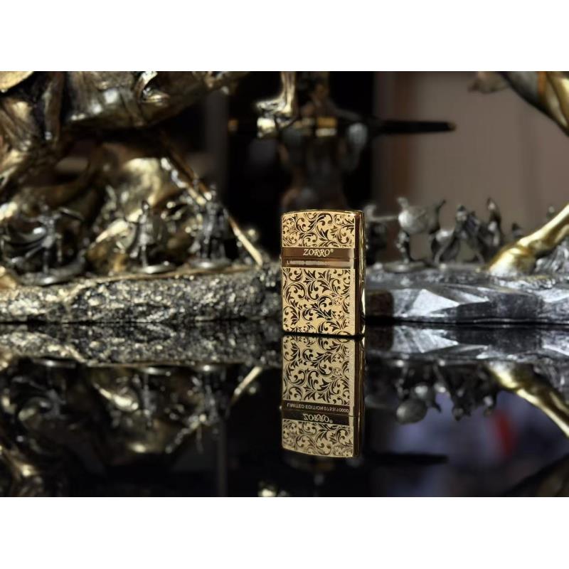 佐罗  唐草釉面（金）砂轮老式煤油机L（不赠送煤油）A