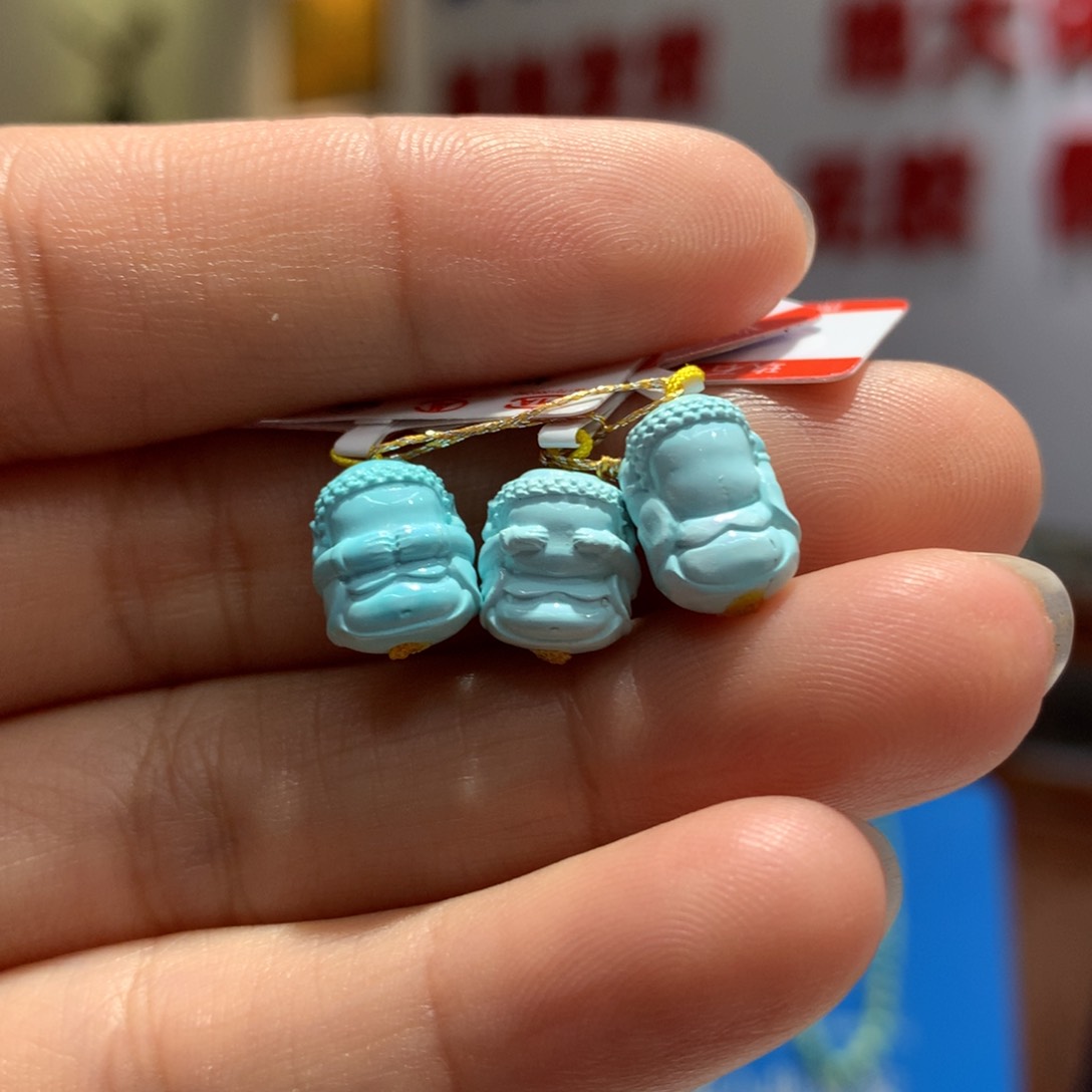 绿松石未镶嵌配饰