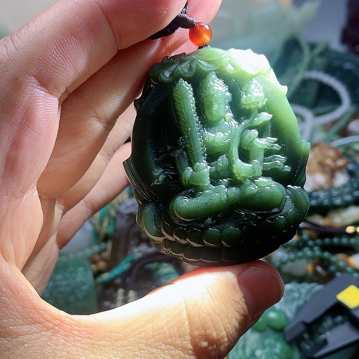 未镶嵌和田玉挂件