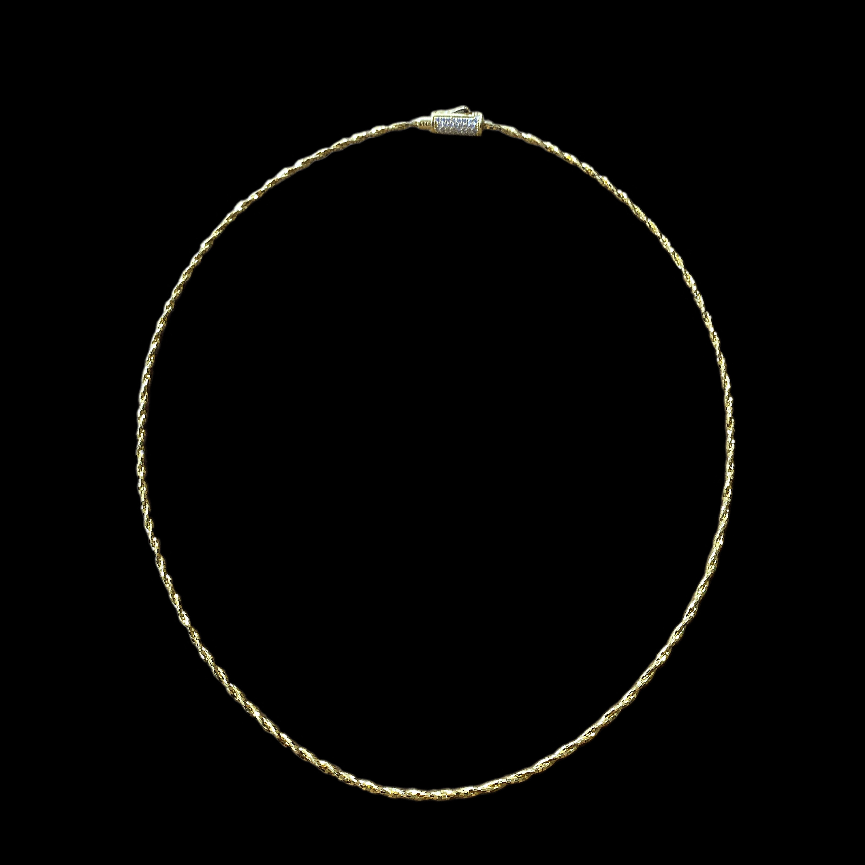 链子925银 9810-银项链大方优雅、孤品