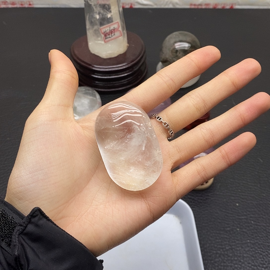 珠宝半成品水晶未镶嵌235水晶石