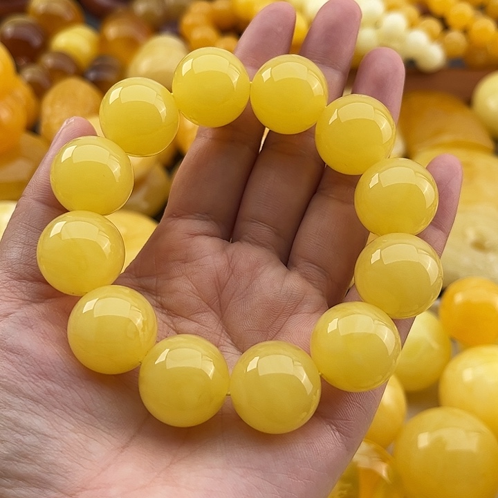 琥珀裸石未镶嵌琥珀蜜蜡