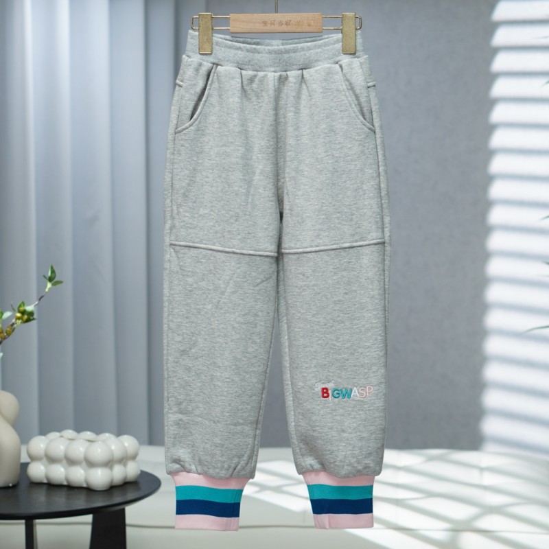 一路童行  A626  童装 大系列冬装中大童加绒针织长裤 731562841