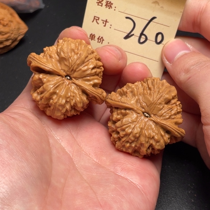 把件文玩核桃官帽45尺全品以打底260