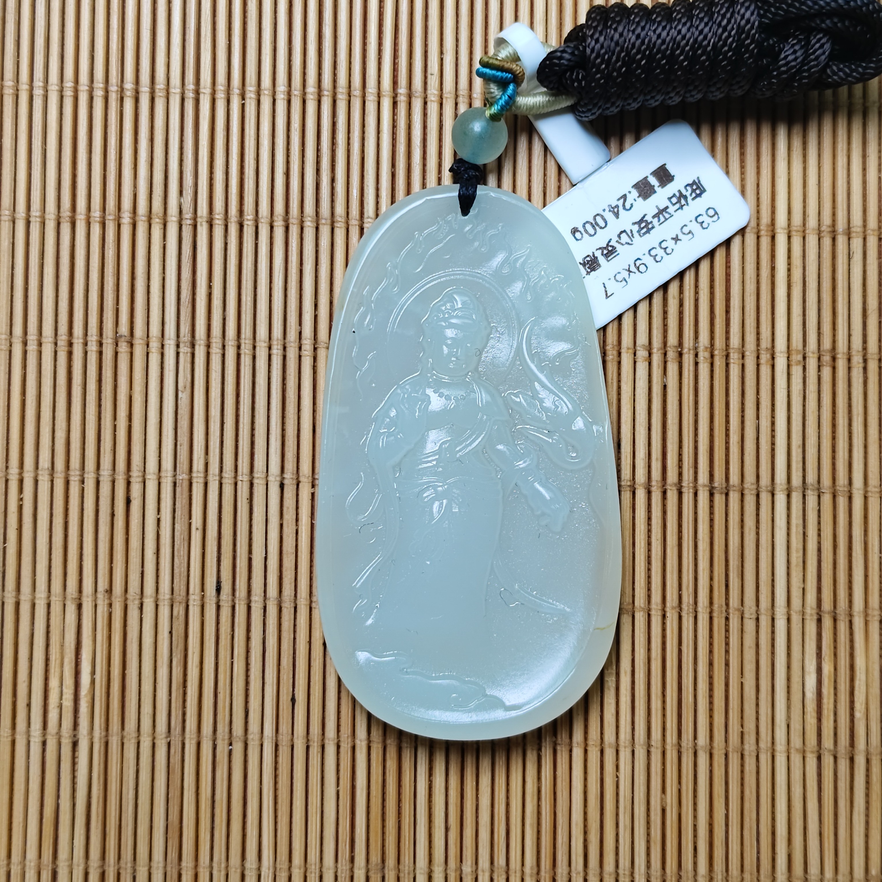 新疆和田玉凤仪观音27克