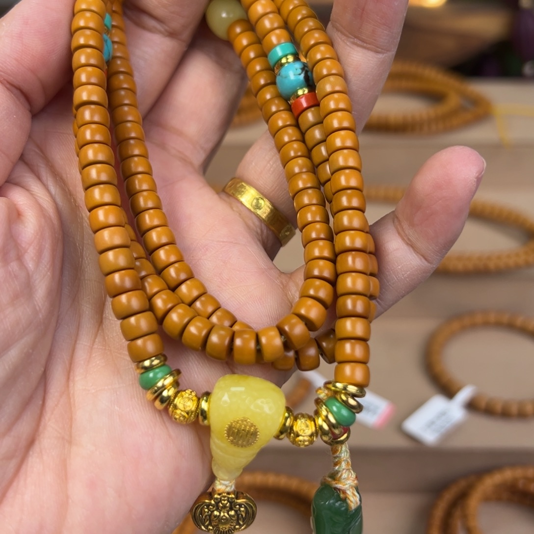 橄榄核手串/手链@@满配脖挂7