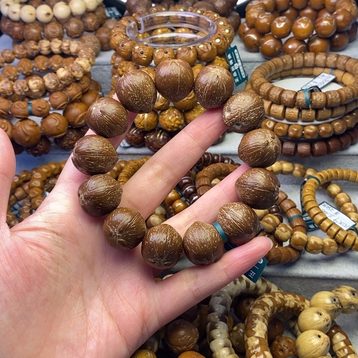 紫金鼠手串原皮卡 19正圆