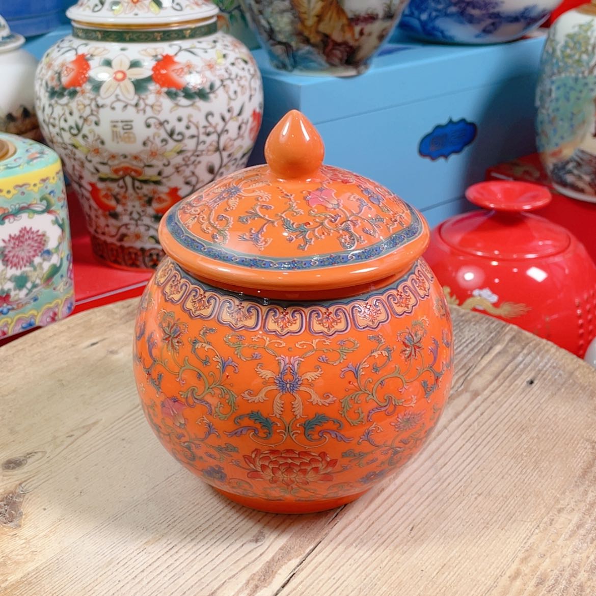 【闪购商品】罐陶瓷茶叶罐密封罐