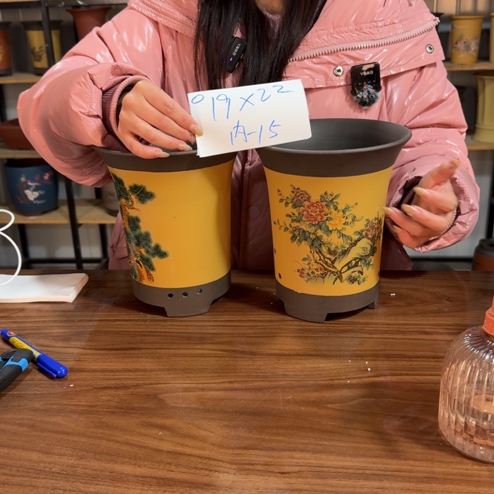 紫砂花盆紫砂花盆精品花盆