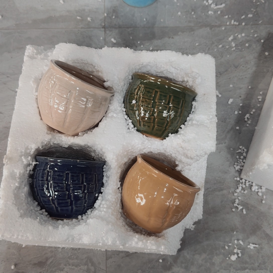 紫砂花盆醋鱼盆醋