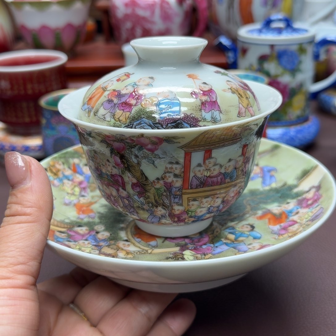 瓷片景德镇仿古手工制作精