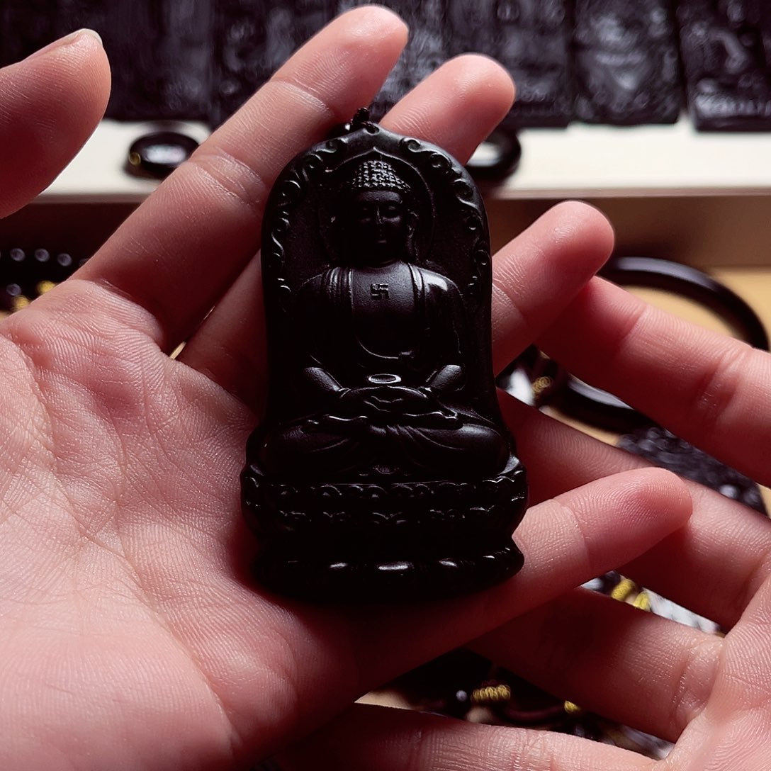 天然缅料A货阿弥陀佛1318