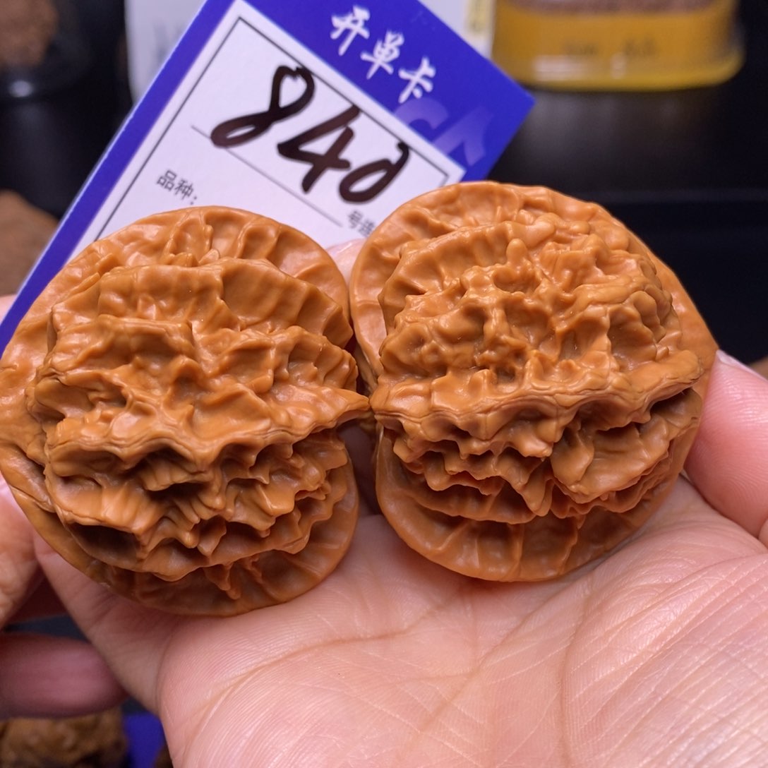 文玩核桃把件840号帝王50尺