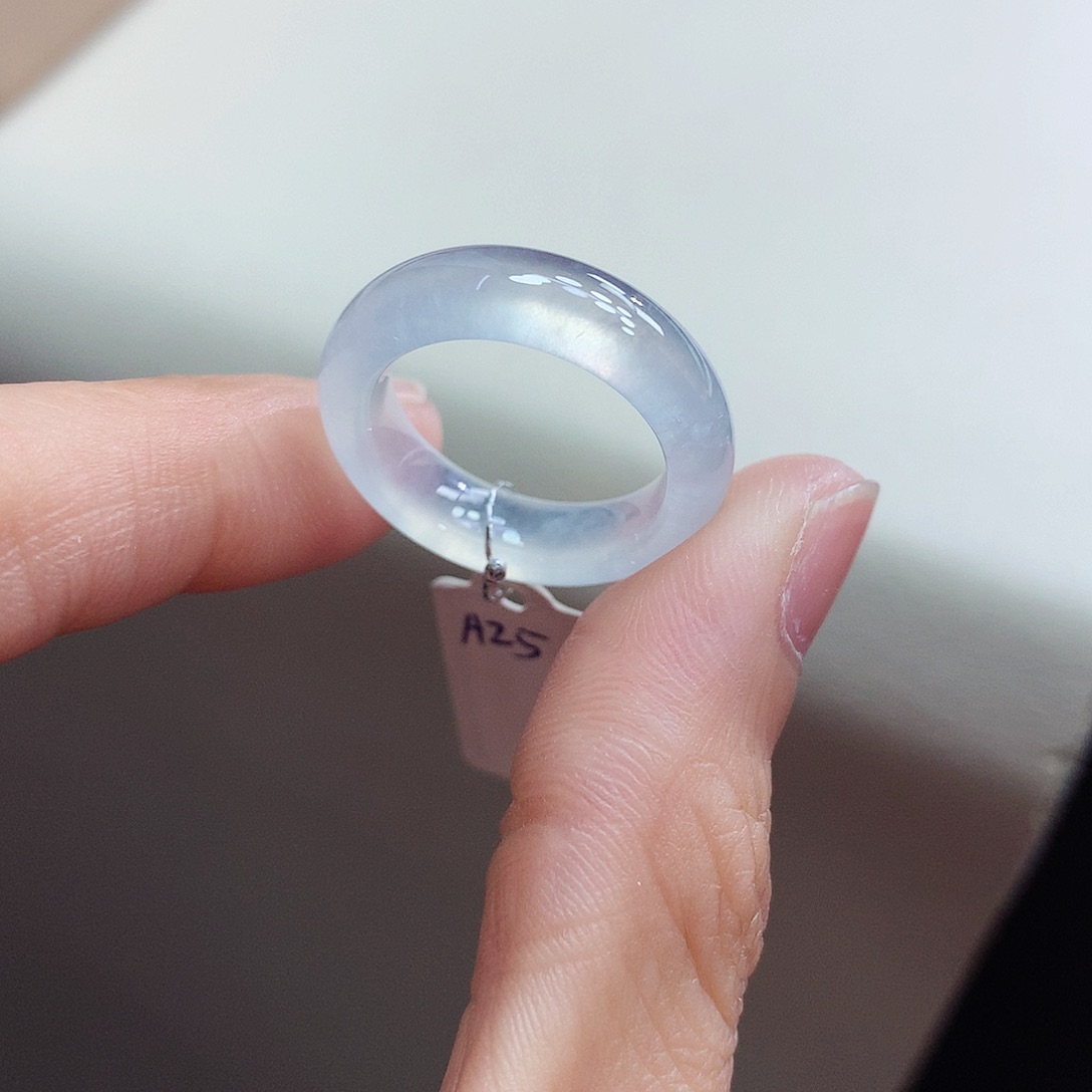 未镶嵌戒指翡翠13-14号