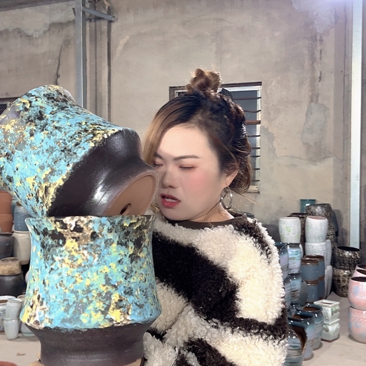 正品口19高21花盆