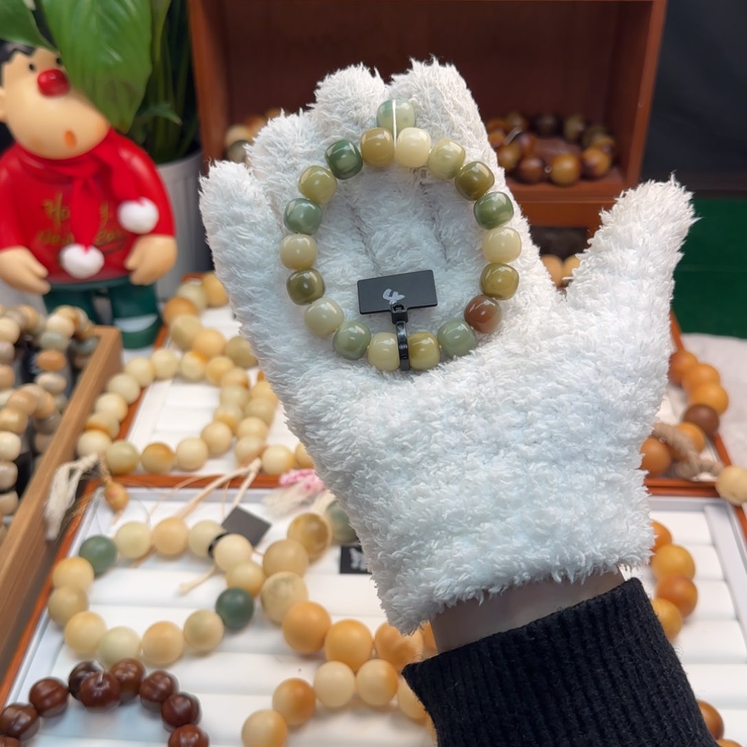 菩提根/象牙果手串卡12全品4号