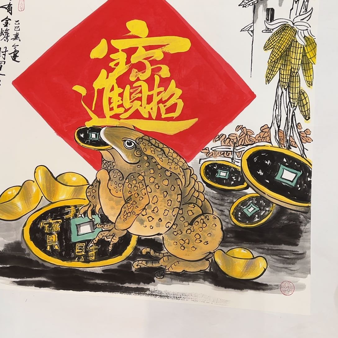 国画可口可乐的联系实际就好了