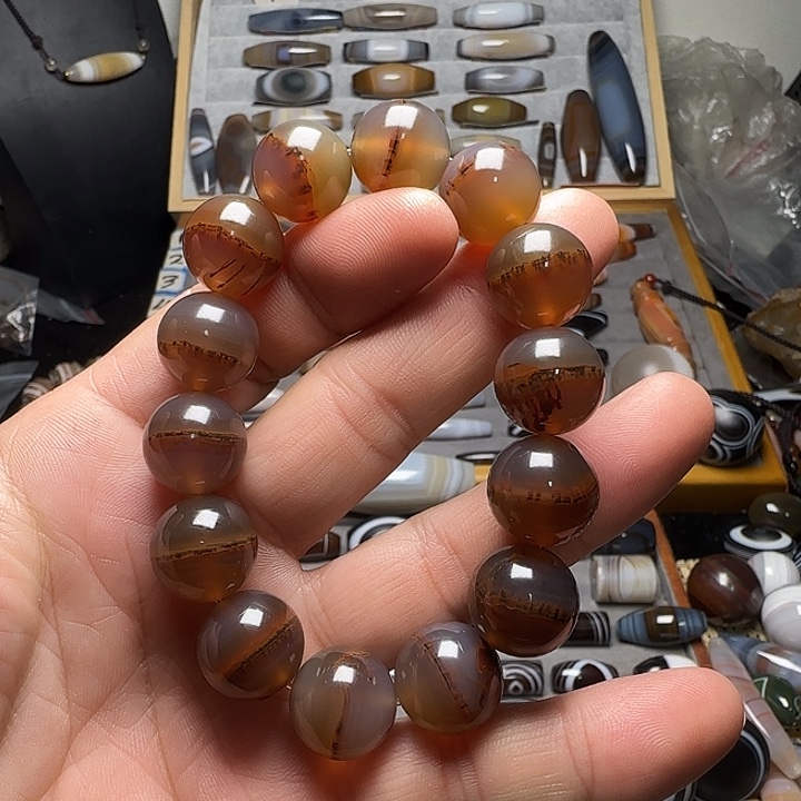 玛瑙/玉髓未镶嵌手串