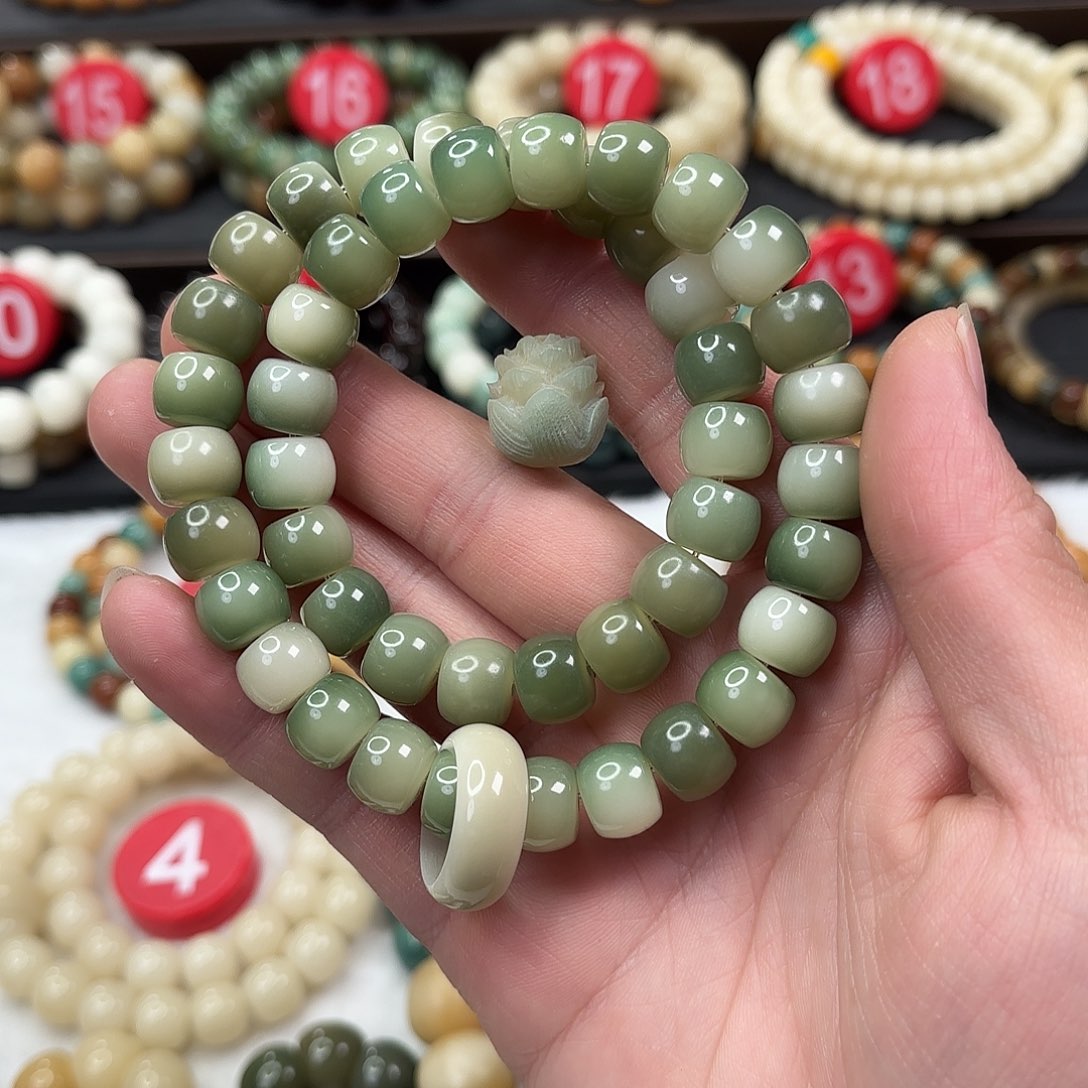 菩提根/象牙果手串M****.菩提根