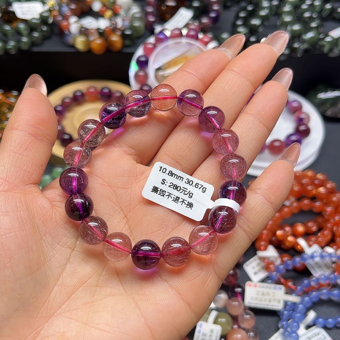 水晶手链未镶嵌手链