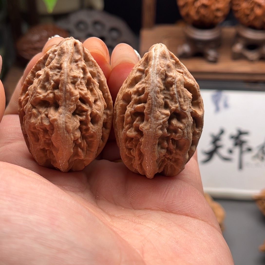 文玩核桃把件关东木子家楸大胖91