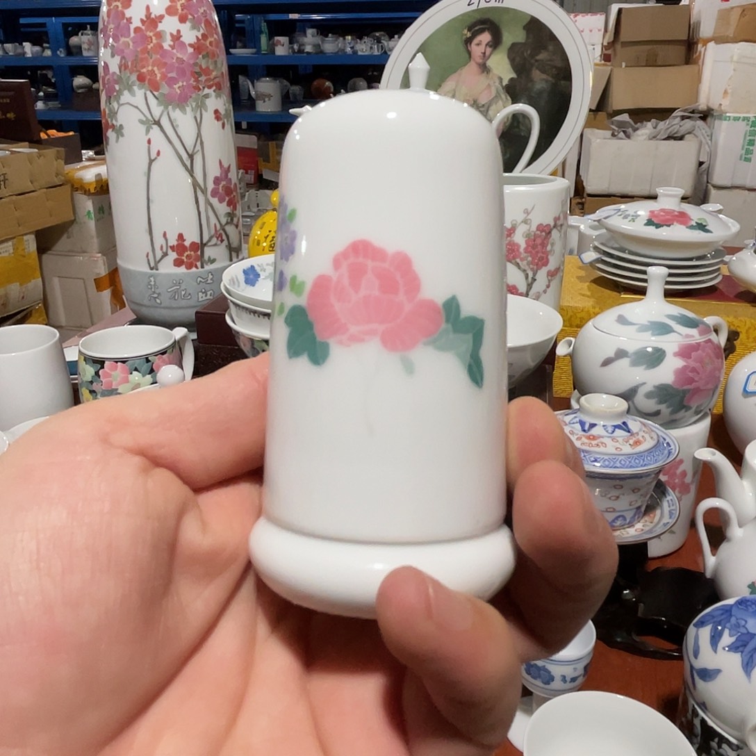 醴陵老厂瓷微瑕慎拍