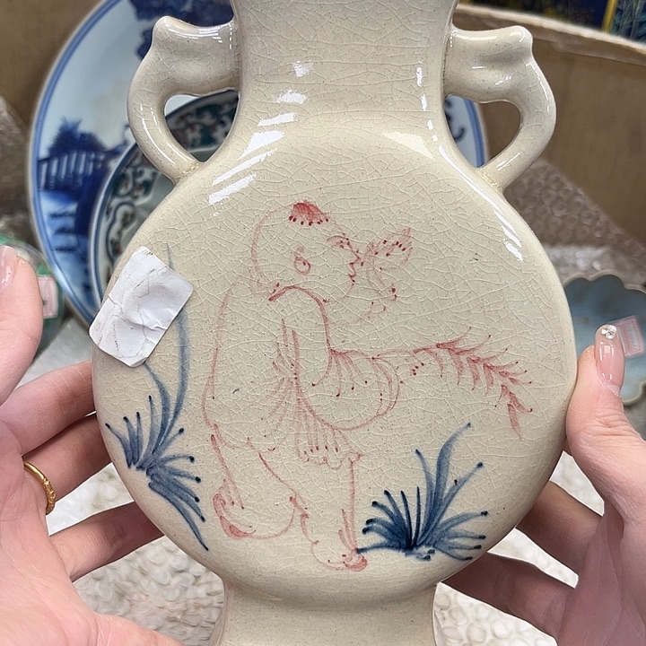 瓷片瓷器摆件 瓷器摆件