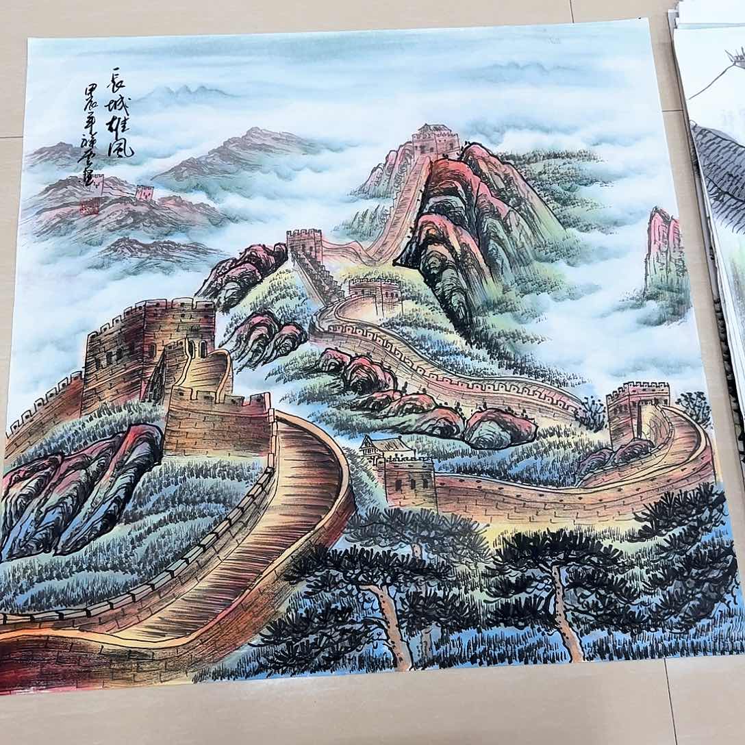国画国画作品集一个