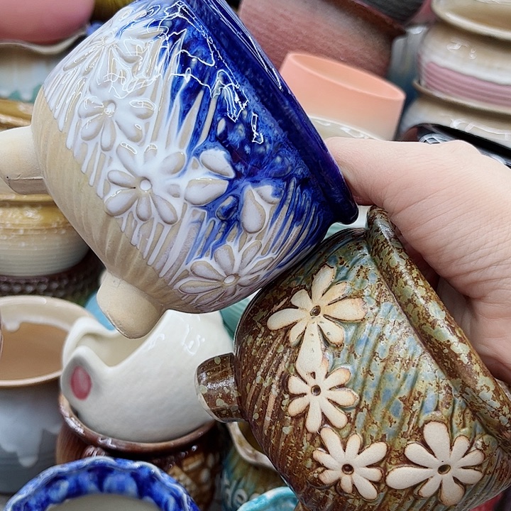 多肉绿植陶瓷花盆