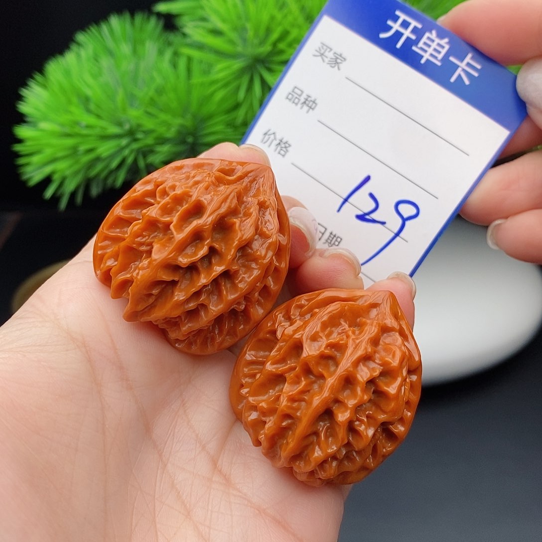 文玩核桃把件故*35大龙129