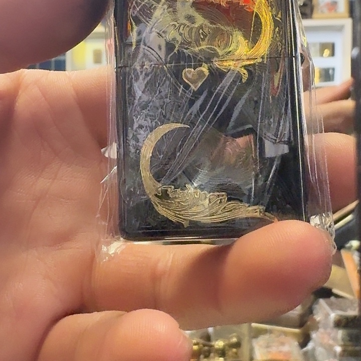 佐罗黑金唐草打火机