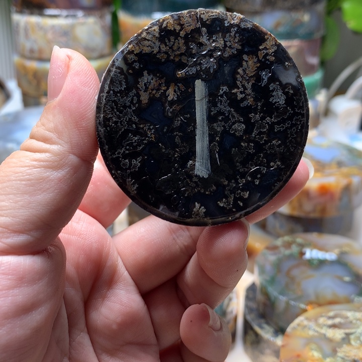 飞***儿定制玛瑙定制圆牌