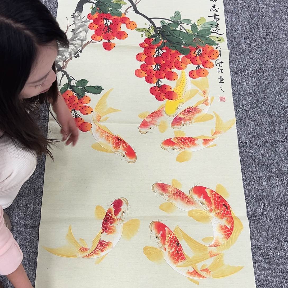 国画纯手绘字画作品欣赏