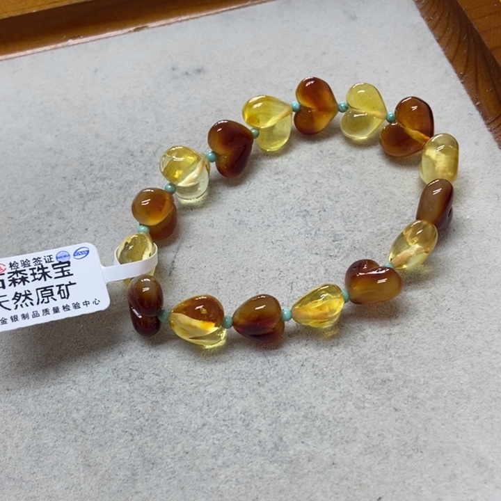 裸石蜜蜡未镶嵌手串