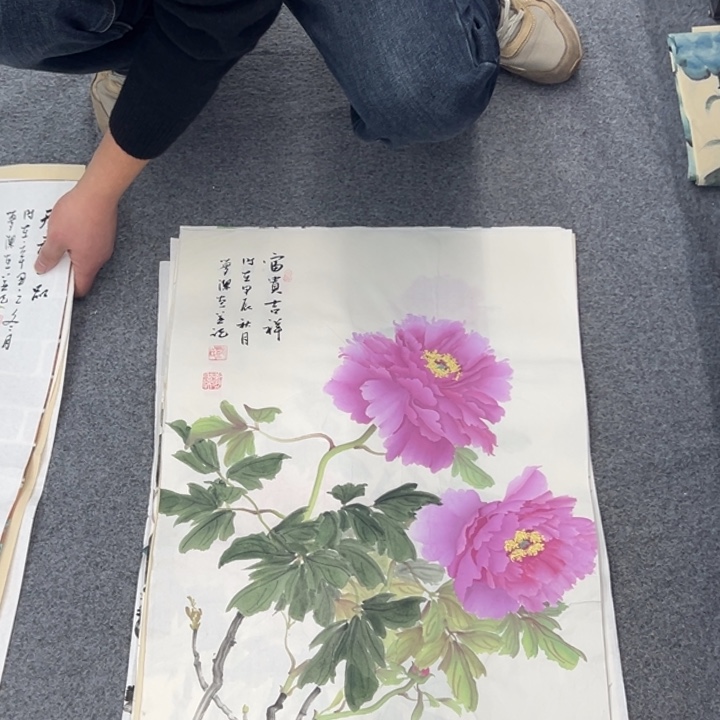 国画国画纯手绘作品