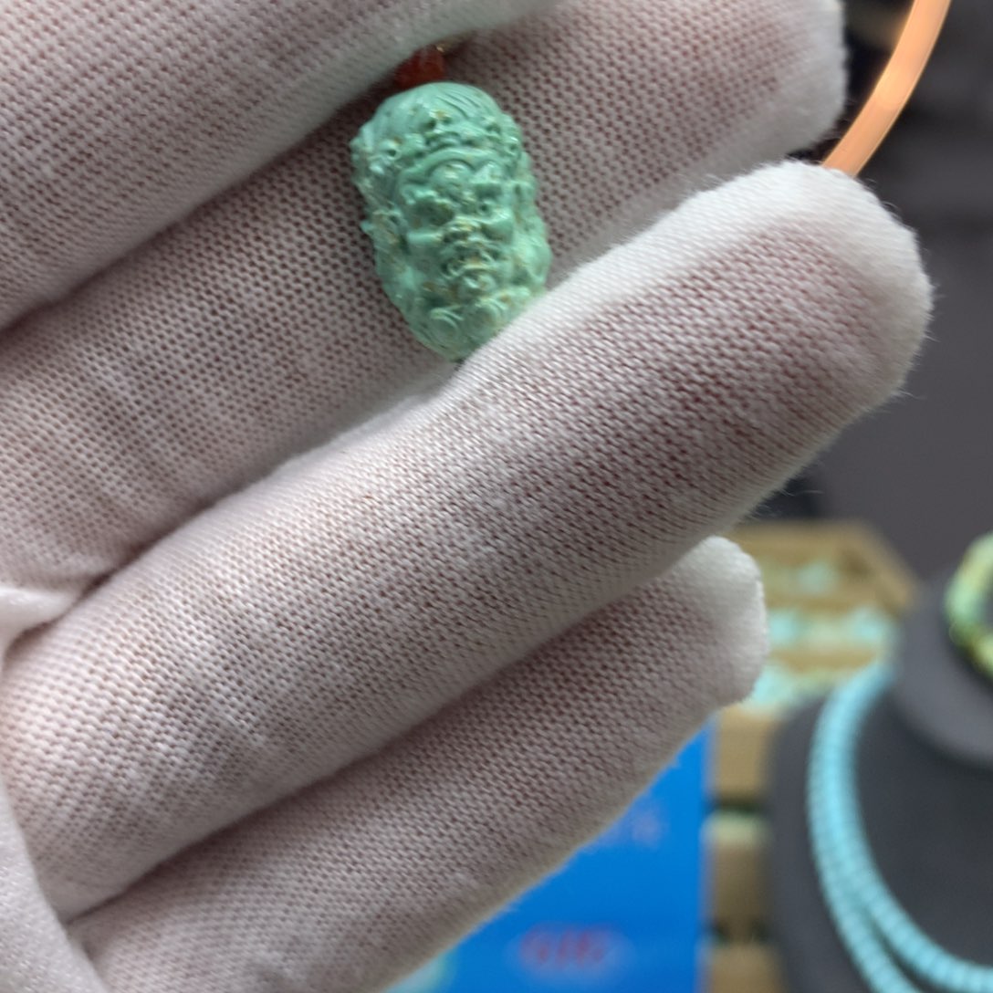 绿松石挂件未镶嵌