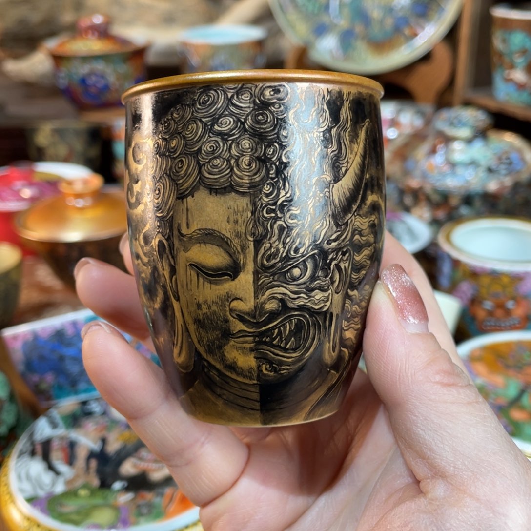【闪购商品】一念之间 墨彩柴烧